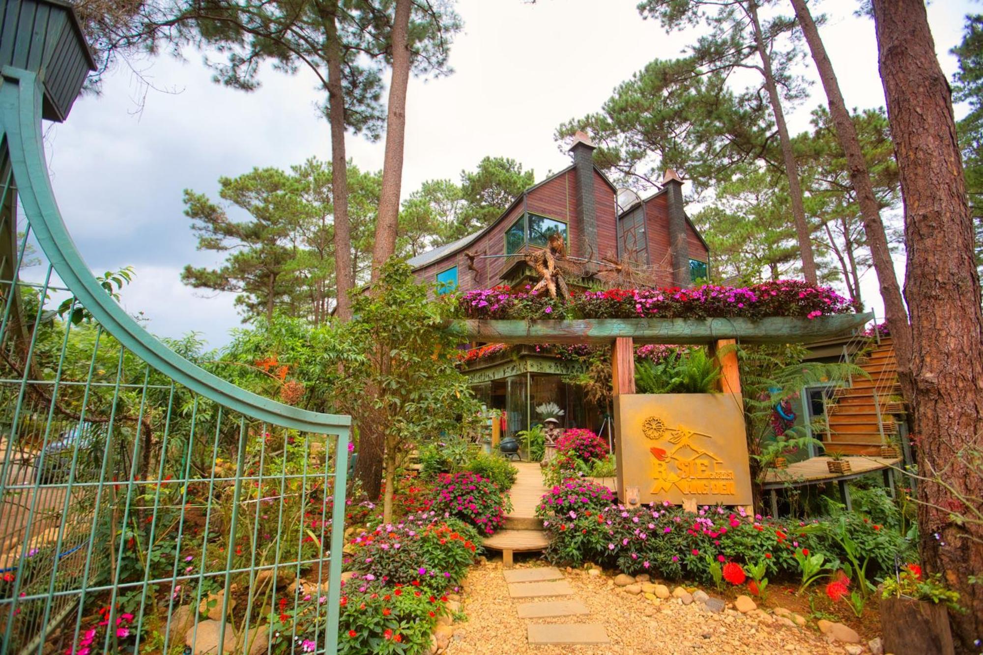Rosie Garden Mang Den Otel Kon Von Kla Dış mekan fotoğraf